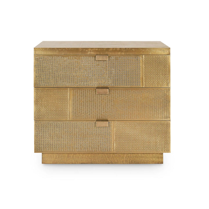 Mark 3-Drawer Side Table