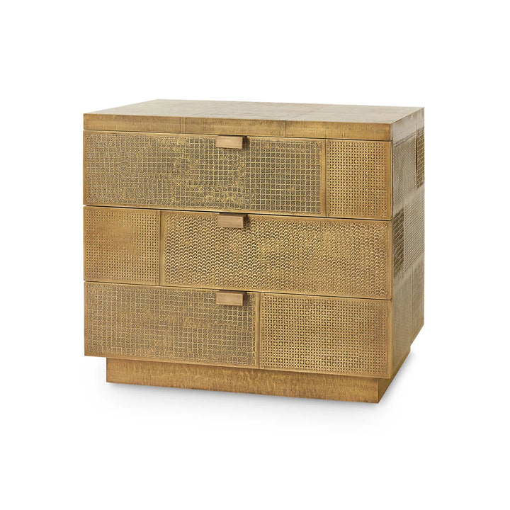 Mark 3-Drawer Side Table