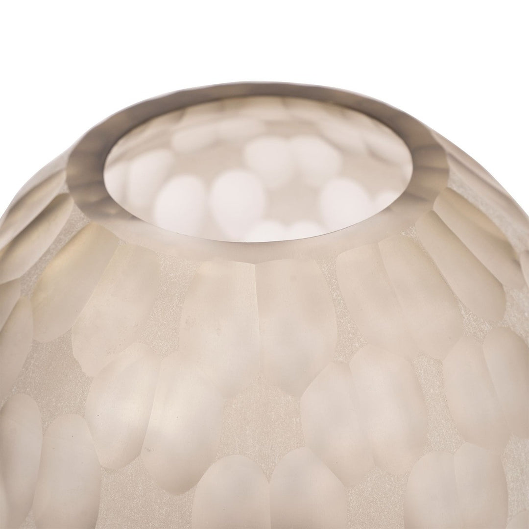 Mirriam Small Vase, Powder White