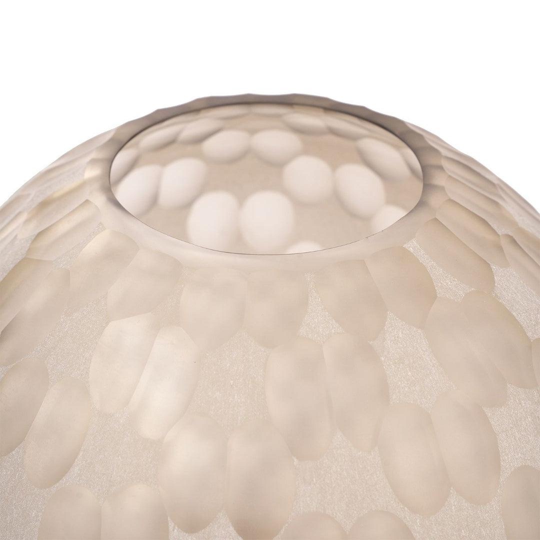 Mirriam Medium Vase, Powder White
