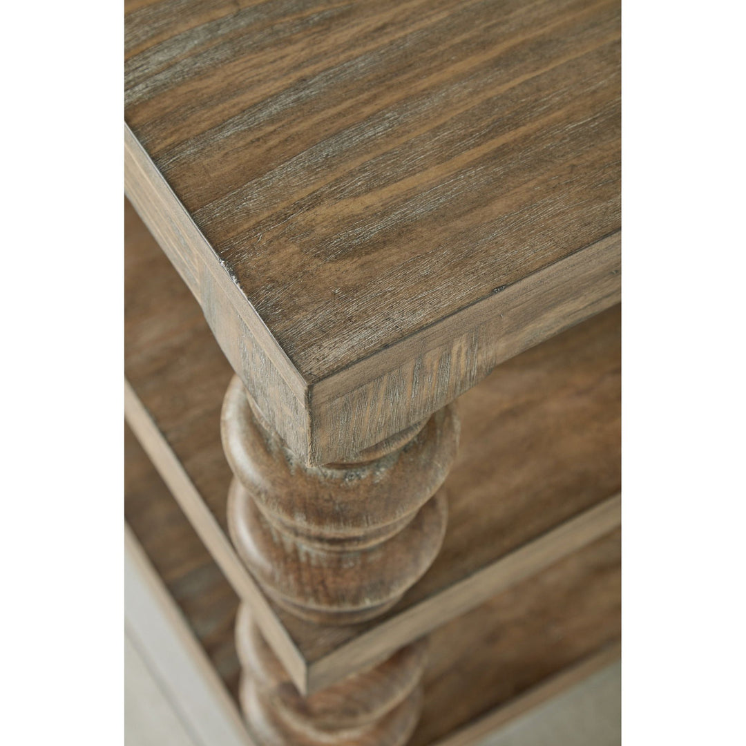 Architrave End Table - Brown