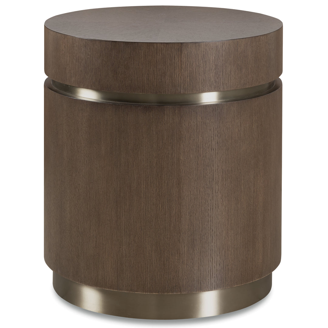 Commerce and Market Roll With It Round End Table