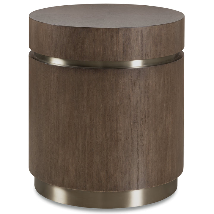 Commerce and Market Roll With It Round End Table