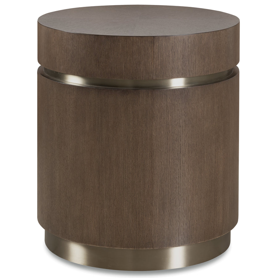 Commerce and Market Roll With It Round End Table