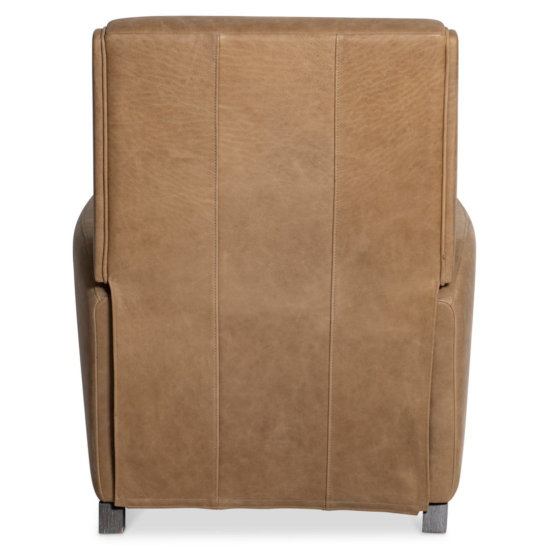 Bastille Leather Recliner, Tan