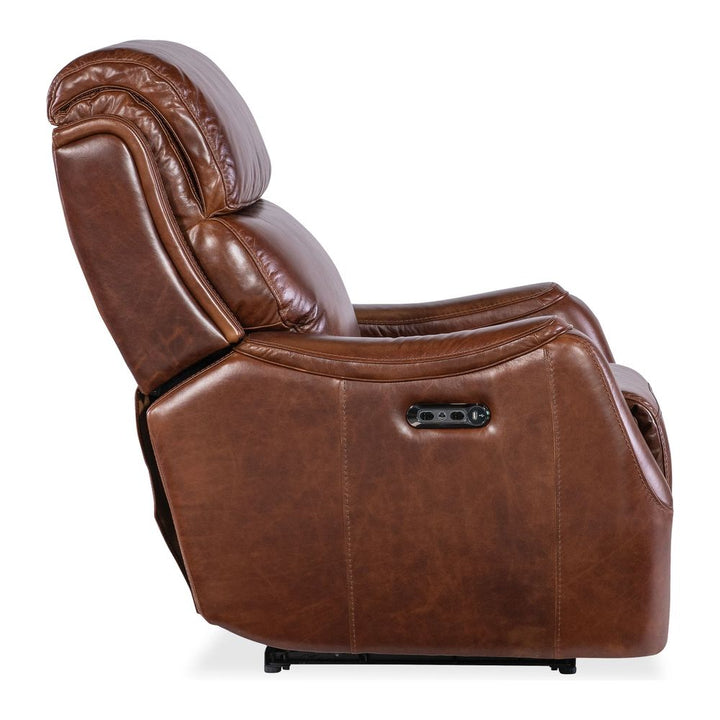 Grayson Zero Gravity Power Recliner with Power Headrest - Brown