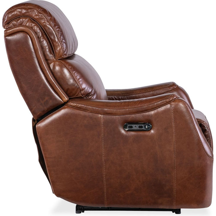 Harlan Zero Gravity Power Recliner with Power Headrest - Brown