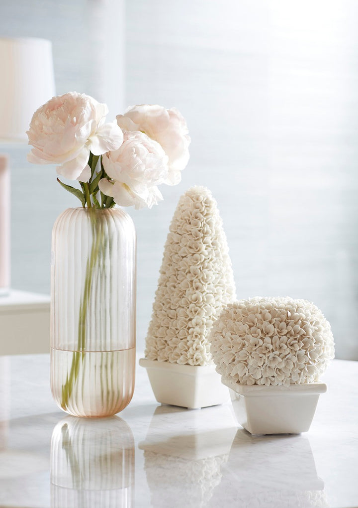 Mayfair Tall Boxwood Topiary, Blanc de Chine
