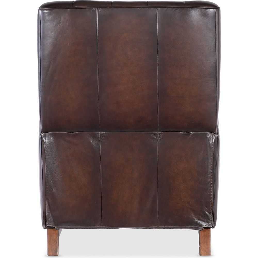 Henderson Press Back Recliner - Dark Brown
