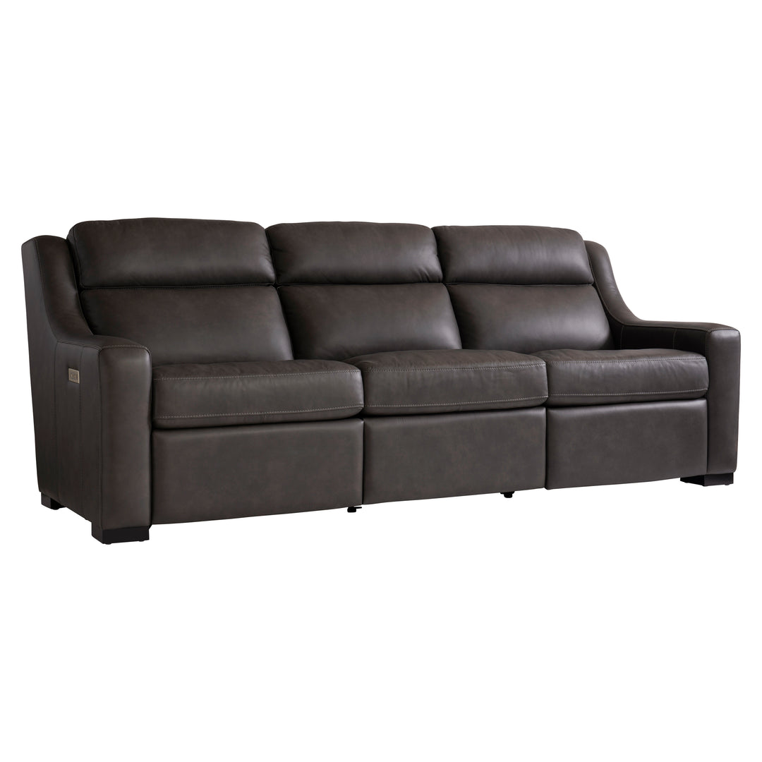 Germain Leather Power Motion Sofa Recliner