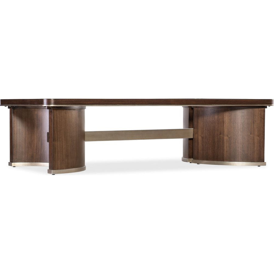 Coffee Tables Vibrance Contours Cocktail Table - Dark Wood
