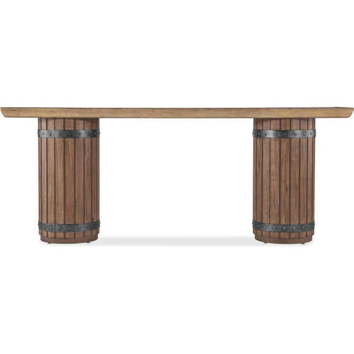 Console Tables Vineyard Row Console Table - Dark Wood