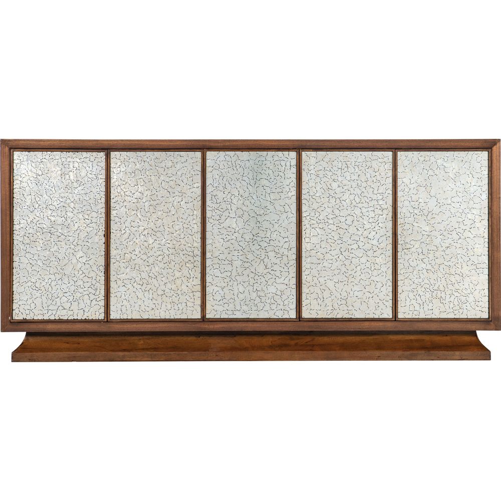 Sideboards & Credenzas Melange Lloyds Leopard Entertainment Credenza - Medium Wood