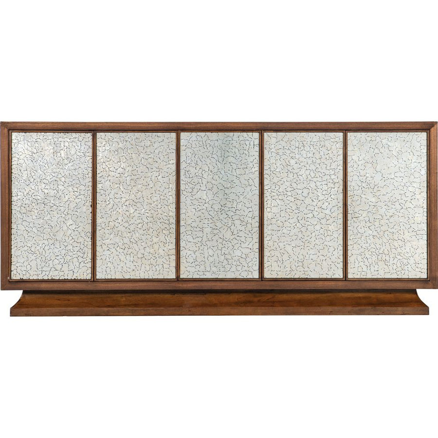 Sideboards & Credenzas Vibrance Lloyds Leopard Entertainment Credenza - Medium Wood
