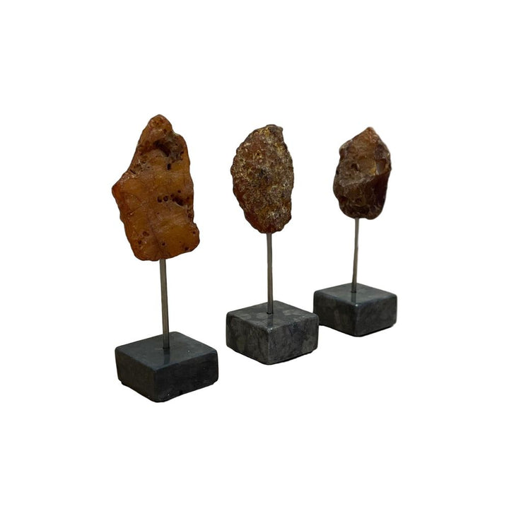 Natural Chalcedon Trio by Interlude Home