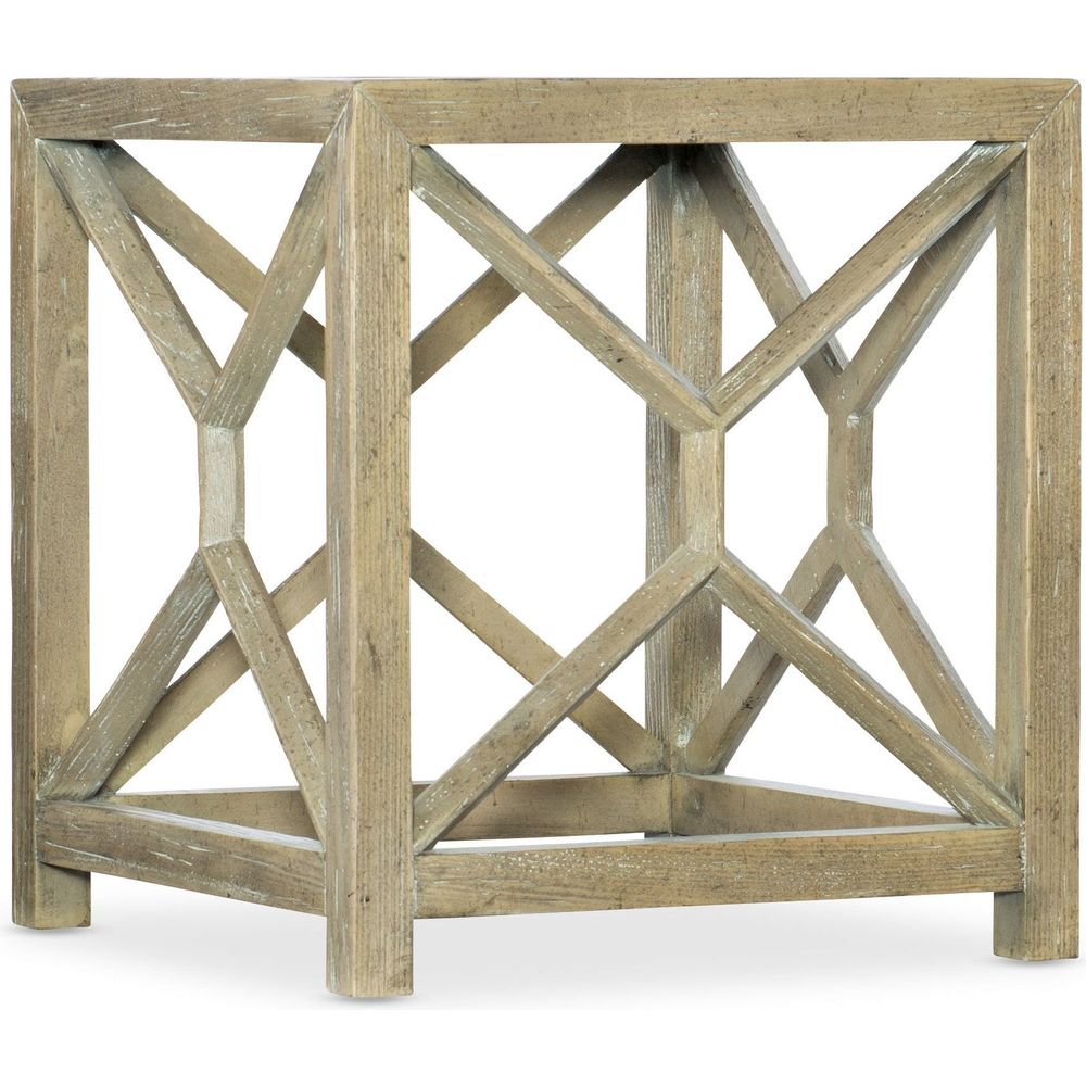 Side Tables Surfrider Square End Table - Light Wood