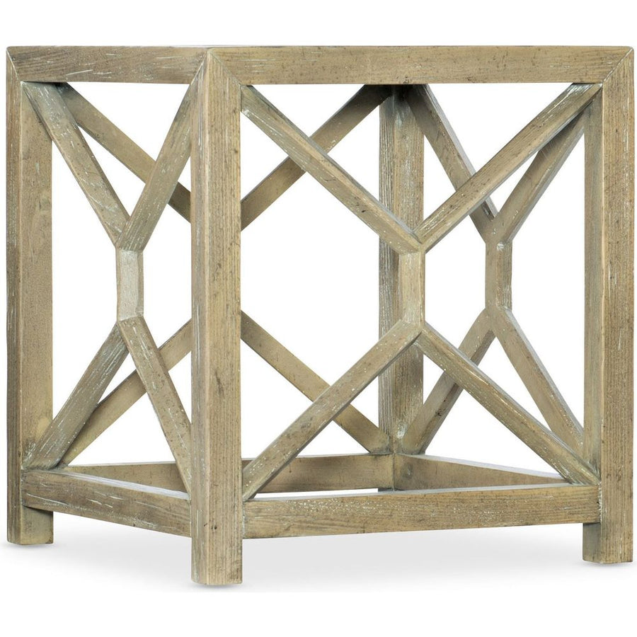 Side Tables Surfrider Square End Table - Light Wood