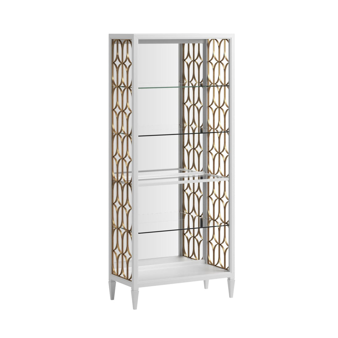 Eave Etagere/Bookcase Uplifting White
