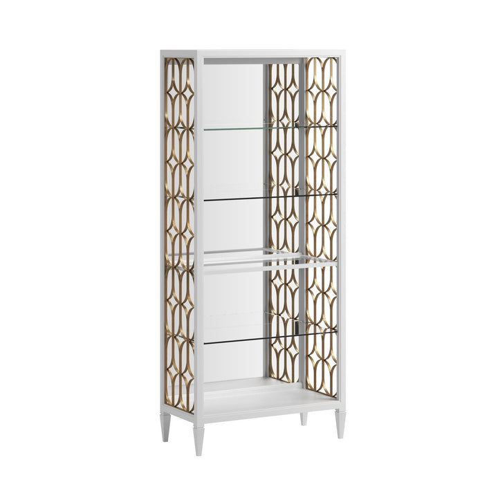Eave Etagere/Bookcase Uplifting White