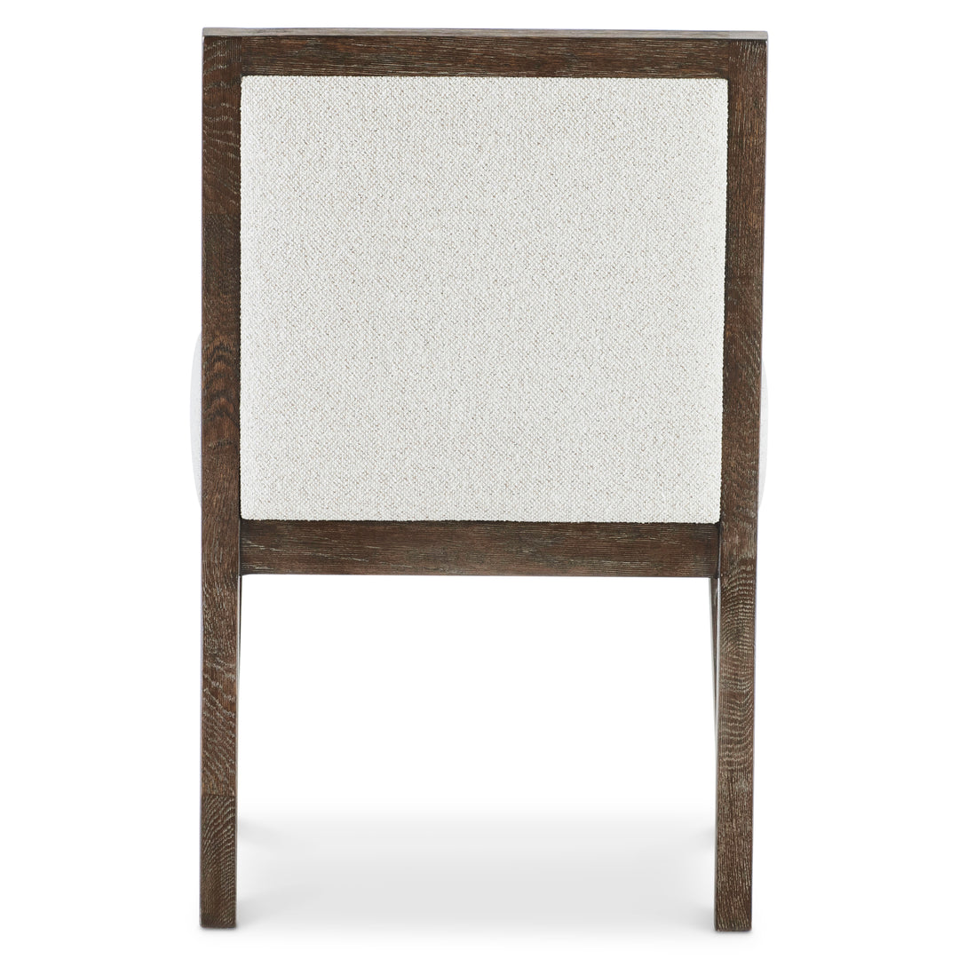 Outline Wooden Frame Arm Chair