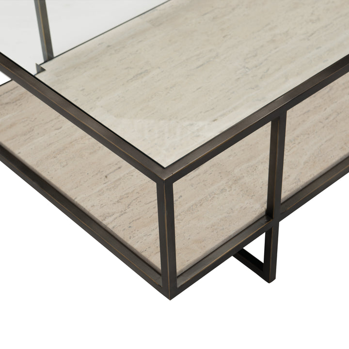 Harlow Metal Rectangular Cocktail Table