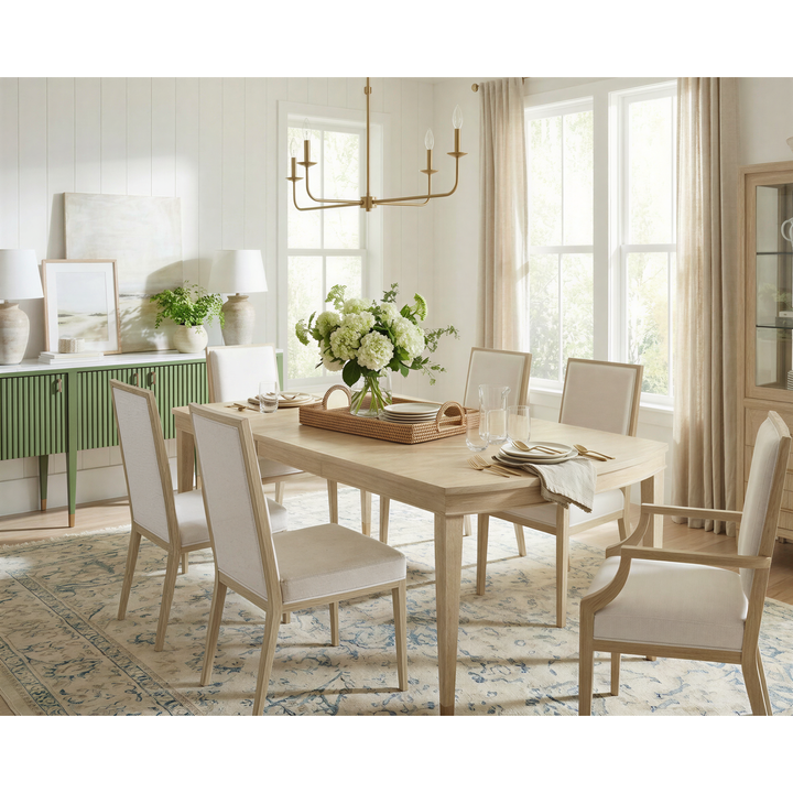 Eave Rectangular Dining Table — Sundrenched Oak