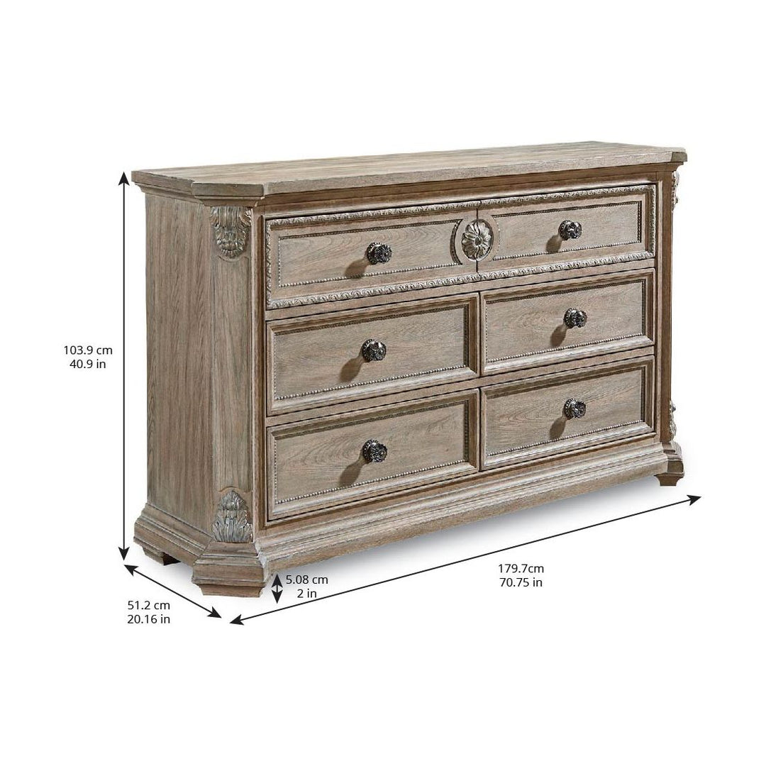 Arch Salvage Grayson Dresser - Brown, Grey