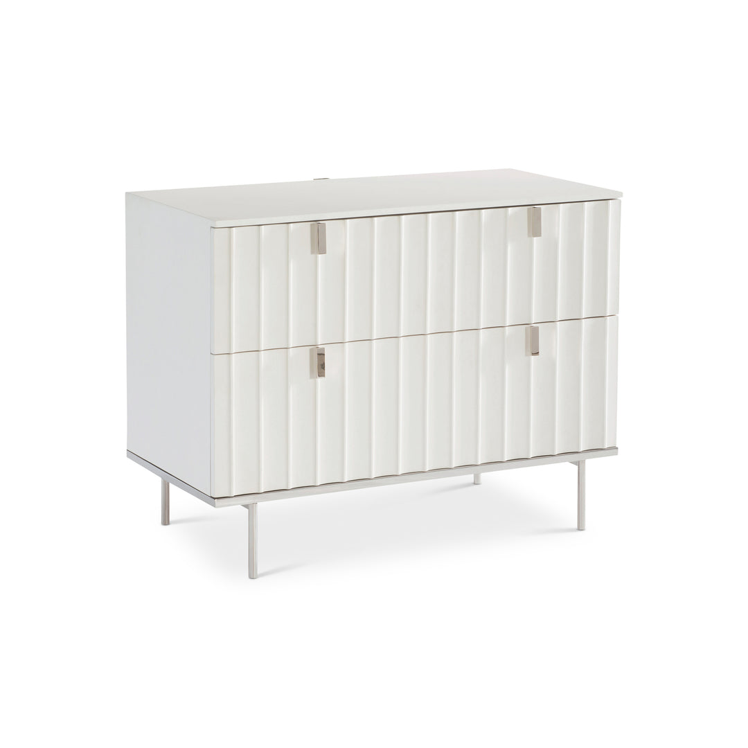 Modulum Faux Stone Nightstand