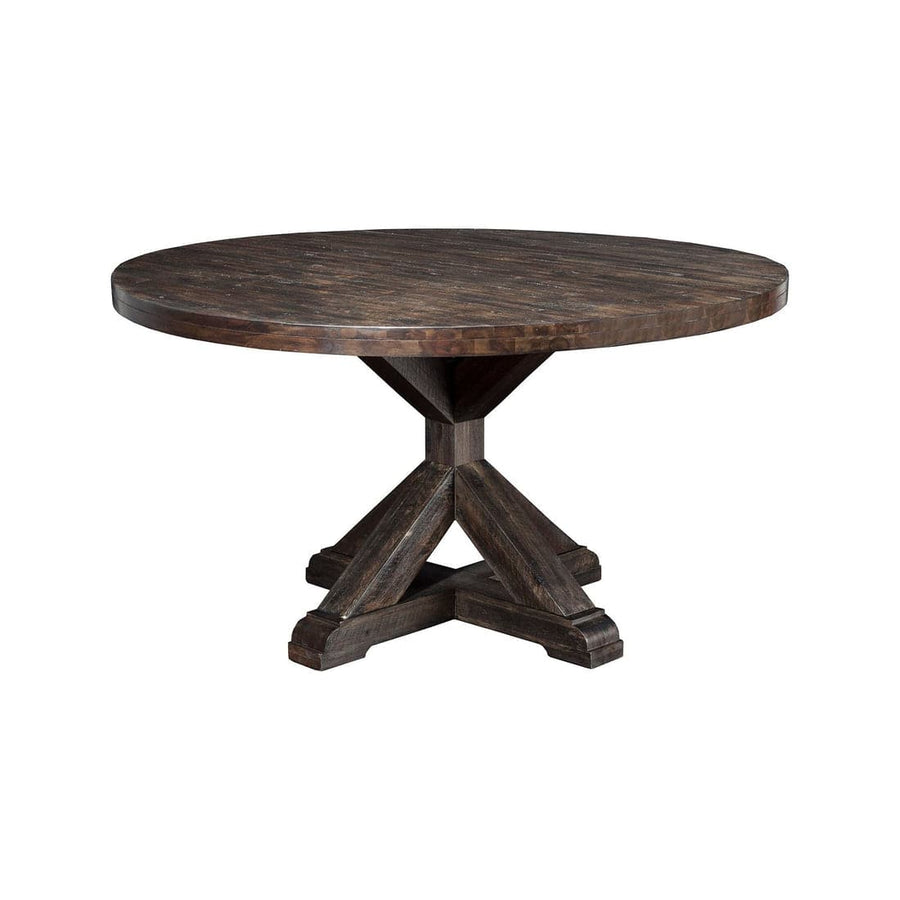 Newberry Round Dining Table-Alpine Furniture-Alpine-1468-25-Dining Tables-1-France and Son
