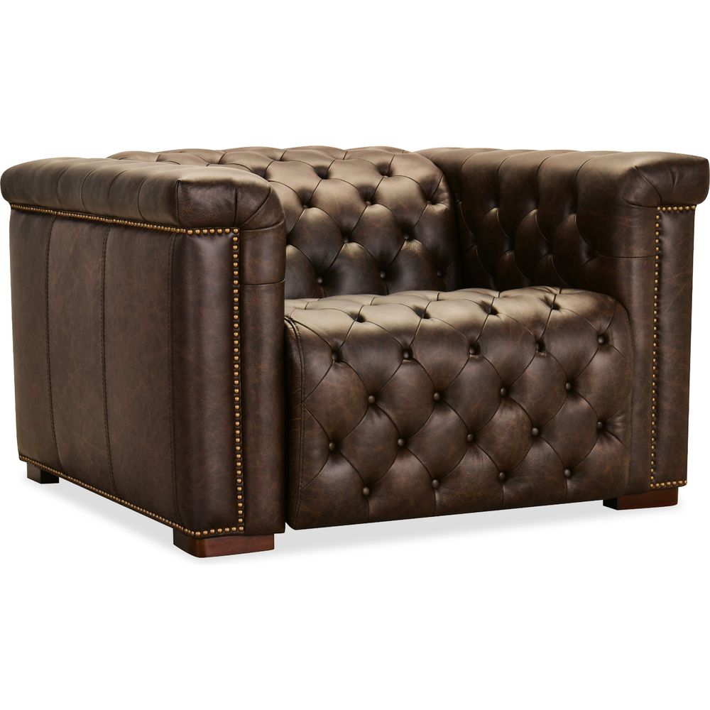 Lounge Chairs: Recliners Vanguard Deux Power Recliner with Power Headrest - Brown