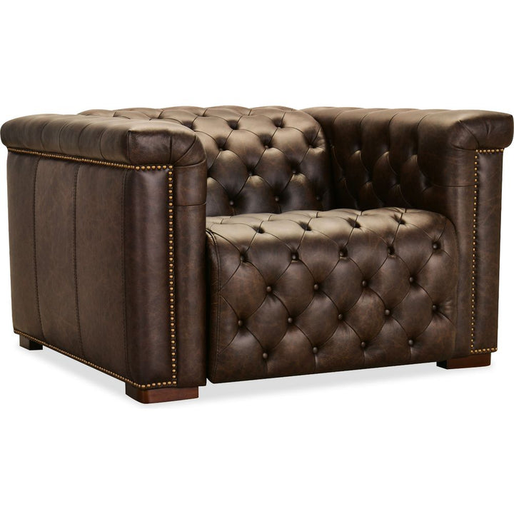 Lounge Chairs: Recliners Vanguard Deux Power Recliner with Power Headrest - Brown