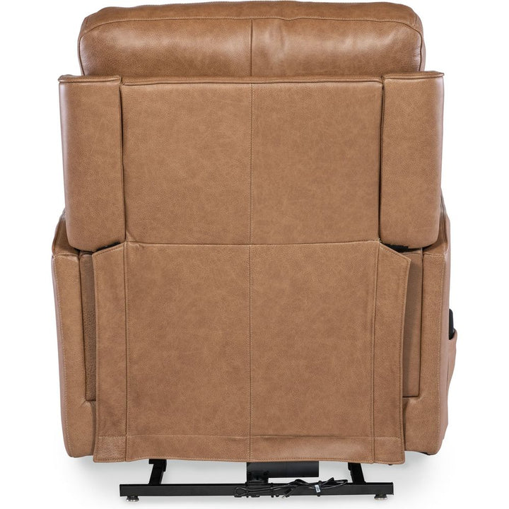 Thyme Power Recliner with Power Headrest, Lumbar & Lift - Brown