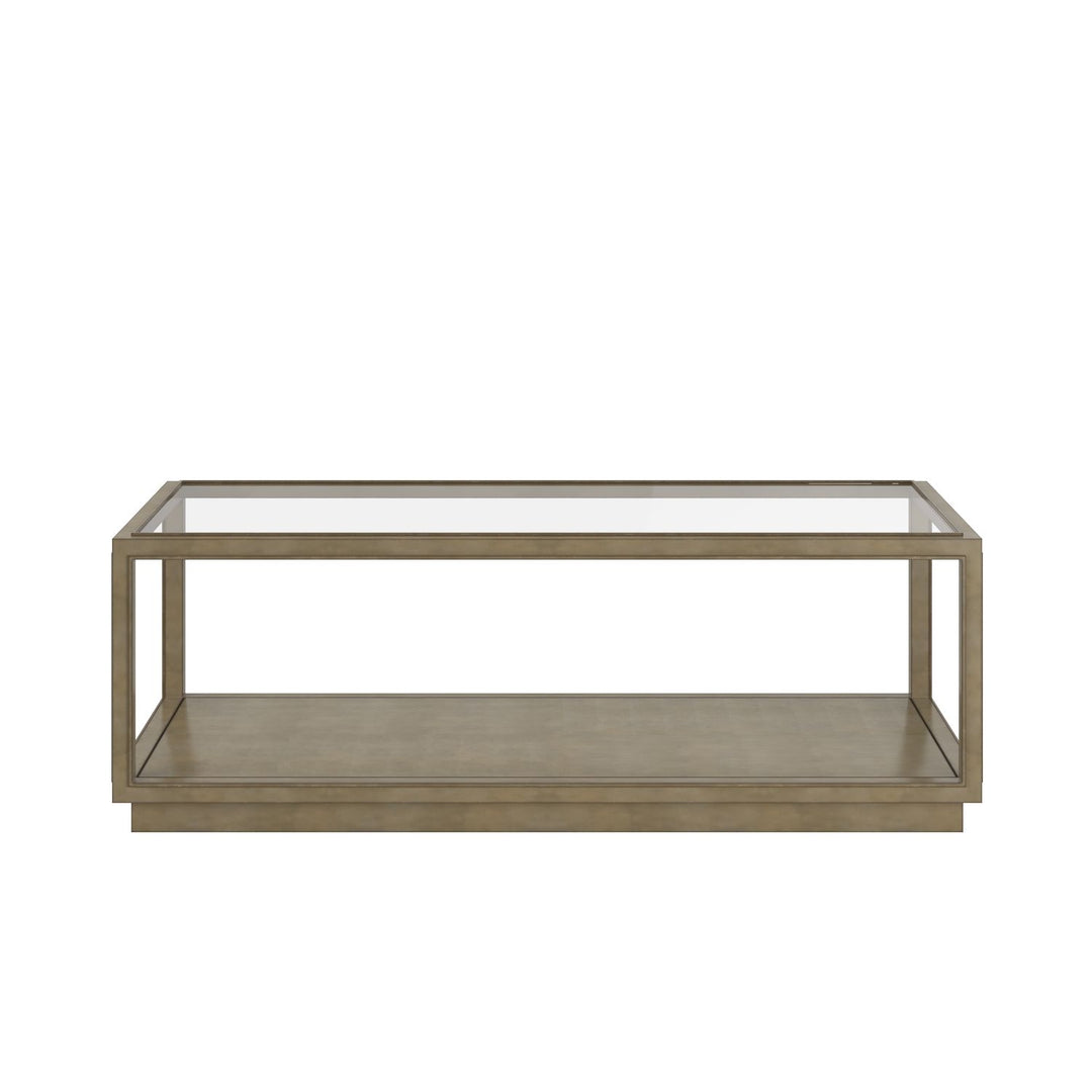 Glaze Rectangular Cocktail Table Quartz