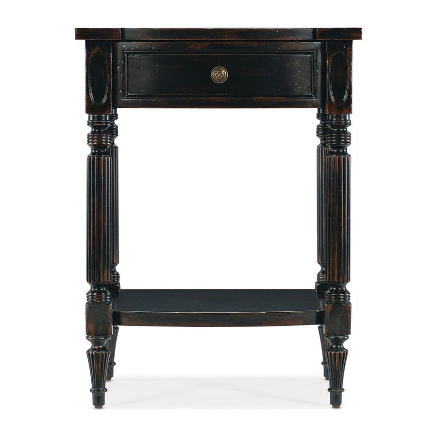 Nightstands Theodore One-Drawer Telephone Table - Blacks