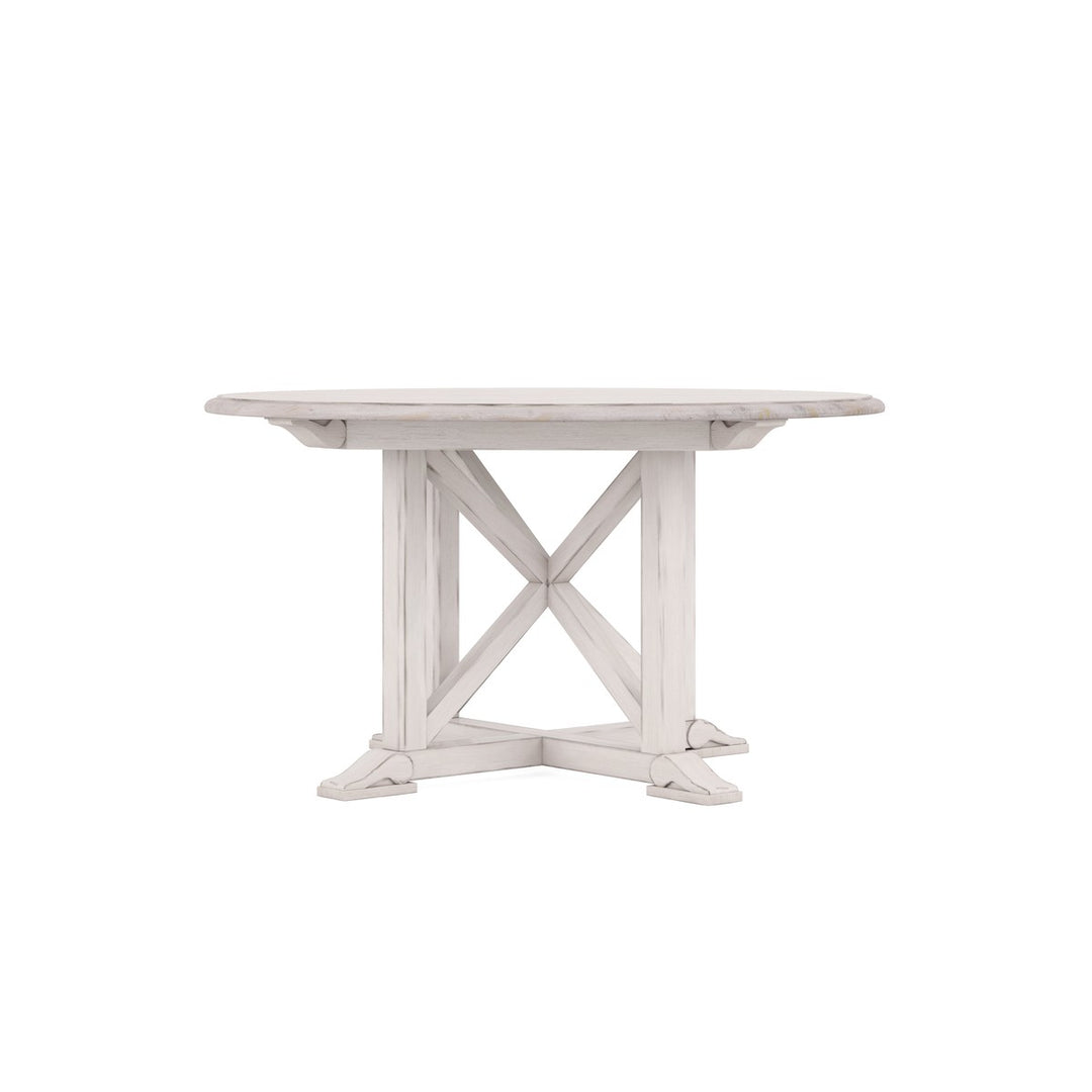 Alcove Round Dining Table - White