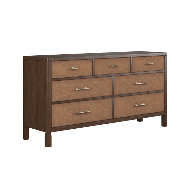 Verge Woven Dresser — Handcrafted Walnut