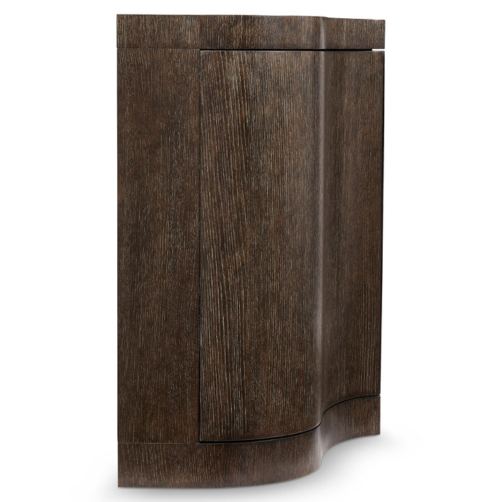 Cerused Charcoal Linea Buffet