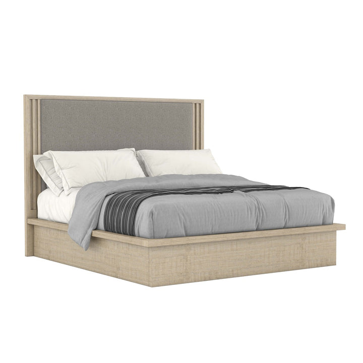 North Side Queen Panel Bed - Brown