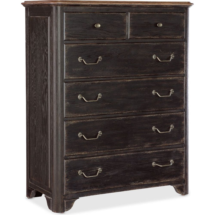 Dressers & Chests Americana Six-Drawer Chest - Blacks