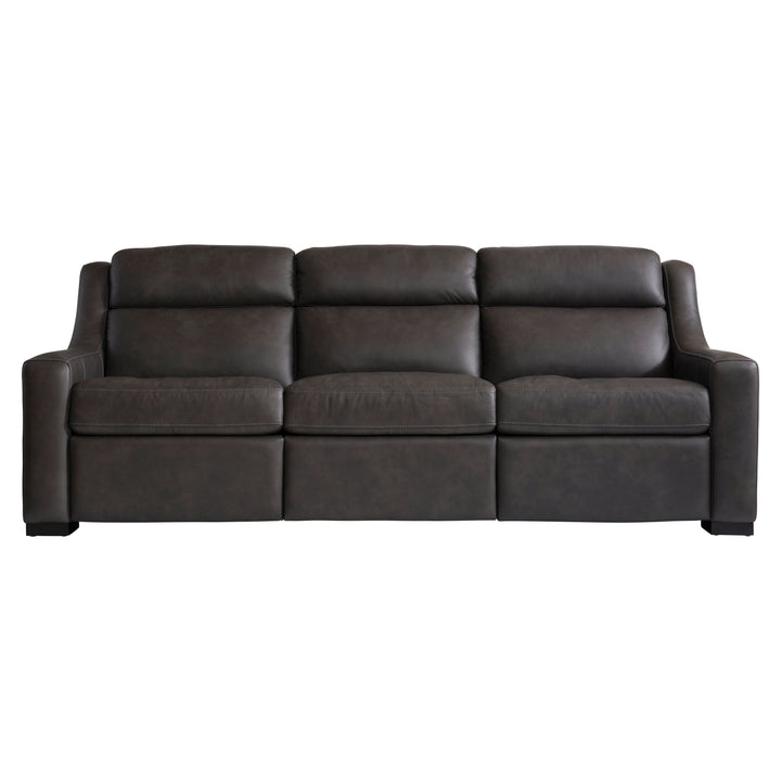 Germain Leather Power Motion Sofa Recliner