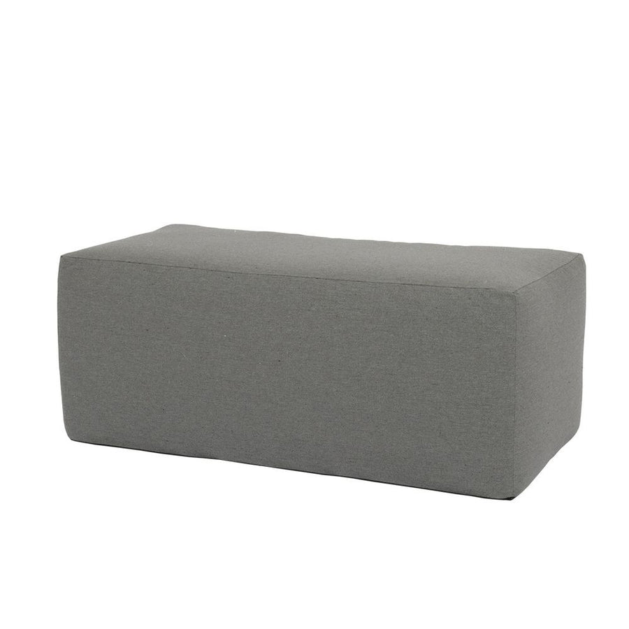 Outdoor Ottomans 24" x 48" Rectangle Coffee Table/Ottoman in Heritage Granite