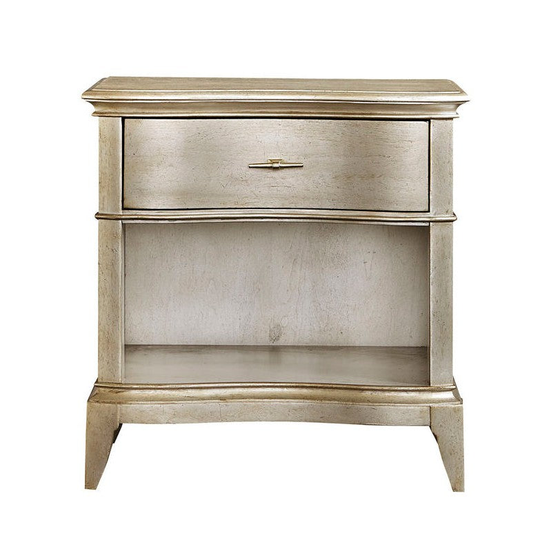 Starlite Open Nightstand - Silver