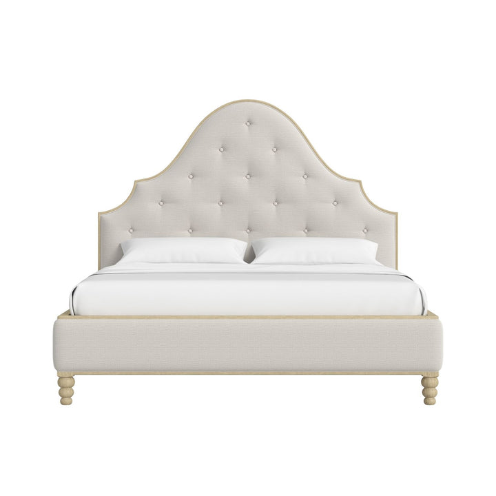Haven King Upholstered Bed Sundrenched Oak