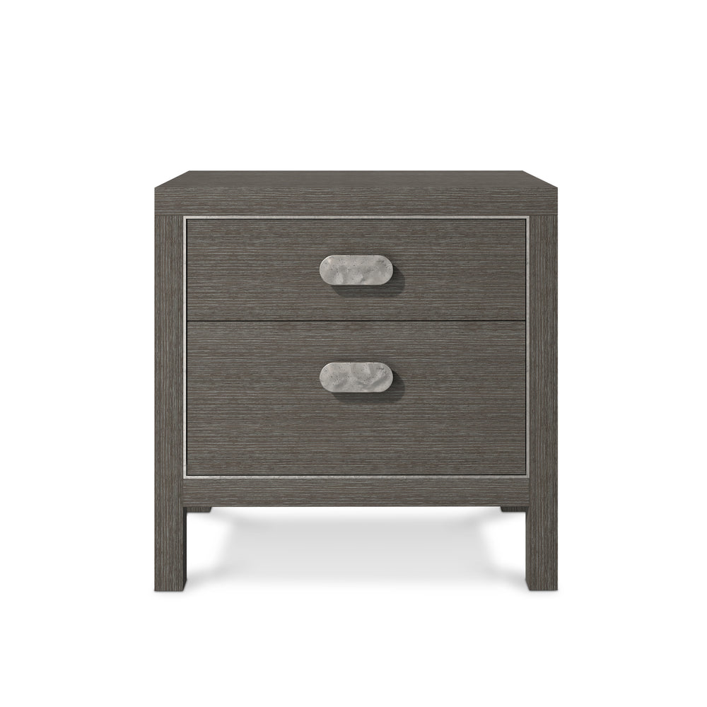 Prado Nightstand in Porcini Finish - 28-Inch Width