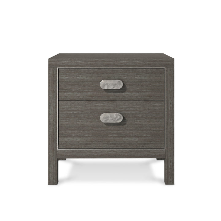 Prado Nightstand in Porcini Finish - 28-Inch Width