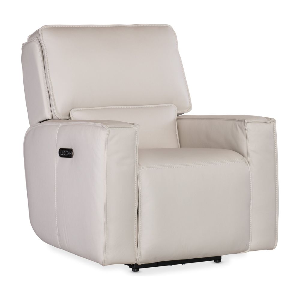 Sutton Zero Gravity Power Recliner with Power Headrest - Grey