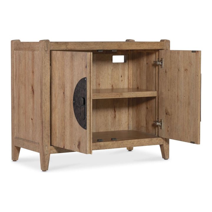 Terrace Row Two-Door Nightstand - Light Wood