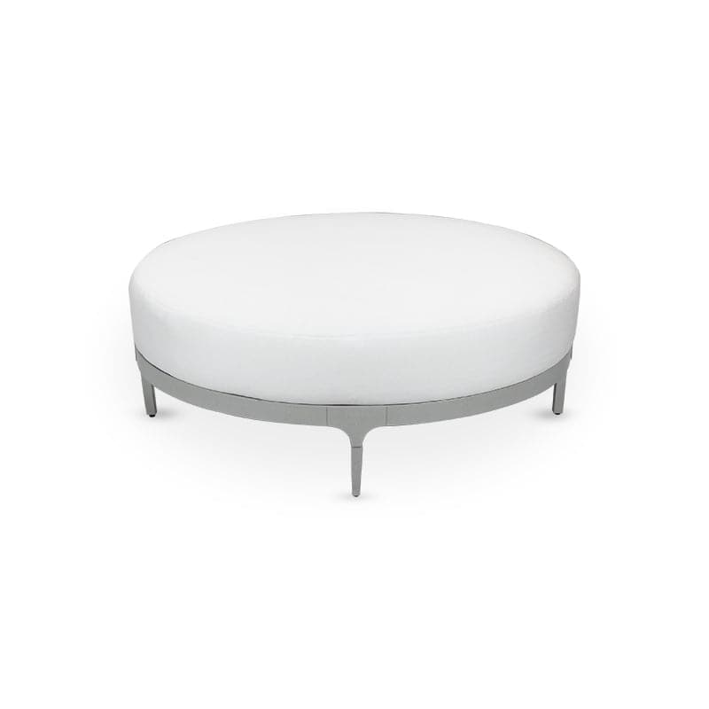 Amalfi Oval Ottoman-Woodbridge Furniture-WOODB-O-7007-M9-Stools & Ottomans-2-France and Son