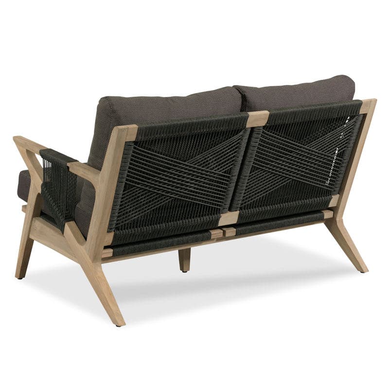 Bellevue Outdoor Loveseat-Woodbridge Furniture-WOODB-O-702-36-Outdoor Sofas-5-France and Son