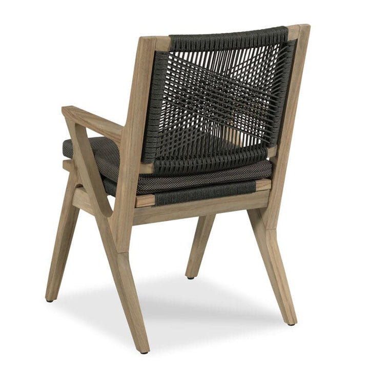 Bellevue Teak Dining Chair-Woodbridge Furniture-WOODB-O-706-36-Outdoor Dining Chairs-6-France and Son
